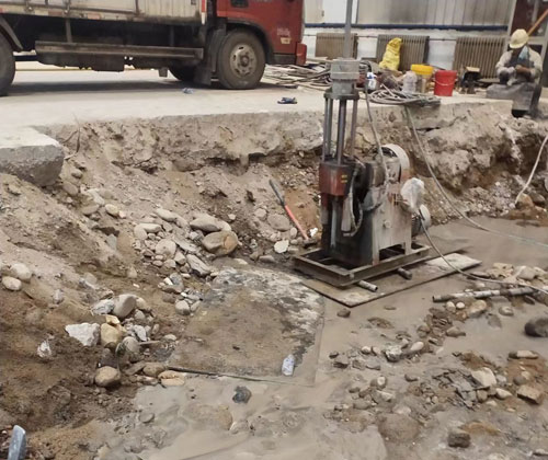 东昌公路下沉压浆